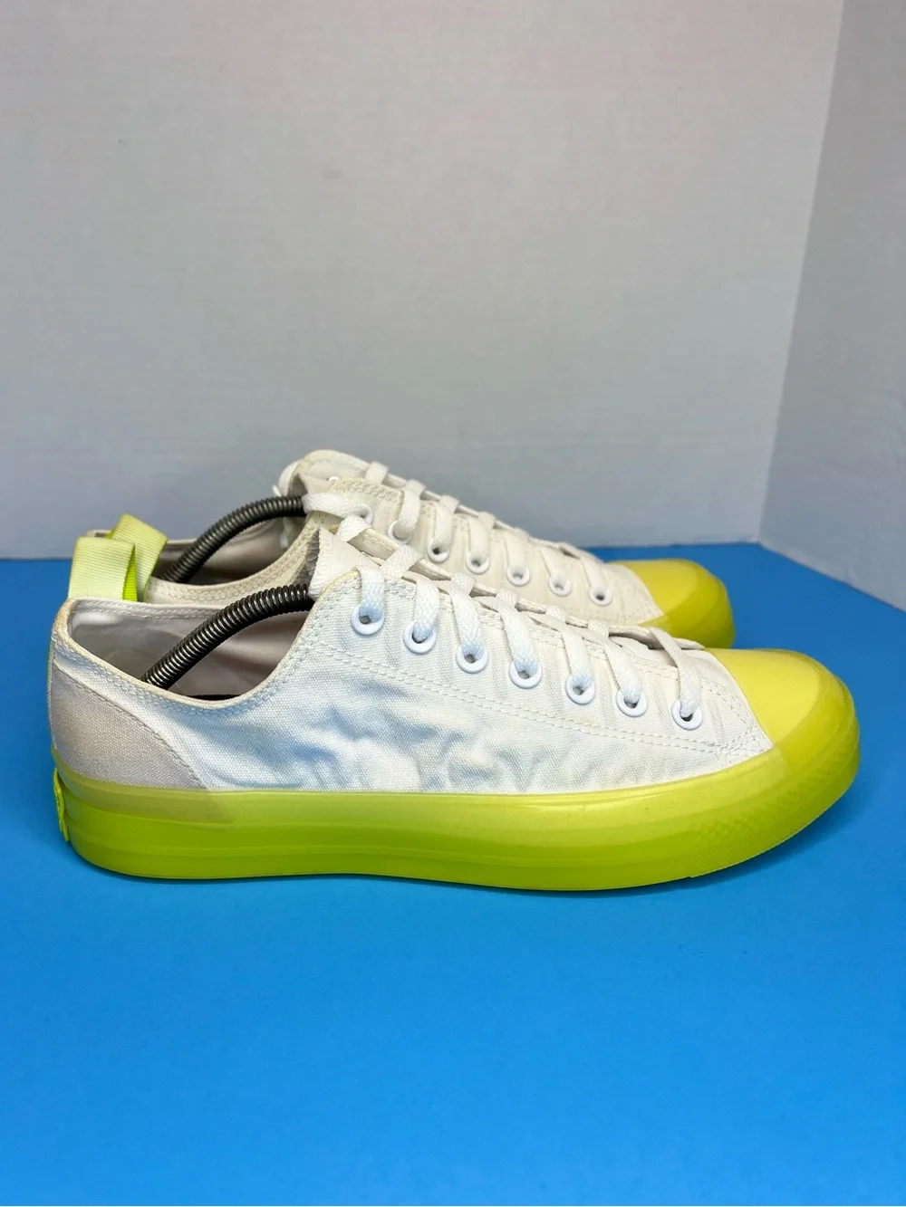 Converse CTAS CX “Street Utility” White/Lime Twist M10/W12 170994C Very Nice. - Picture 2 of 16